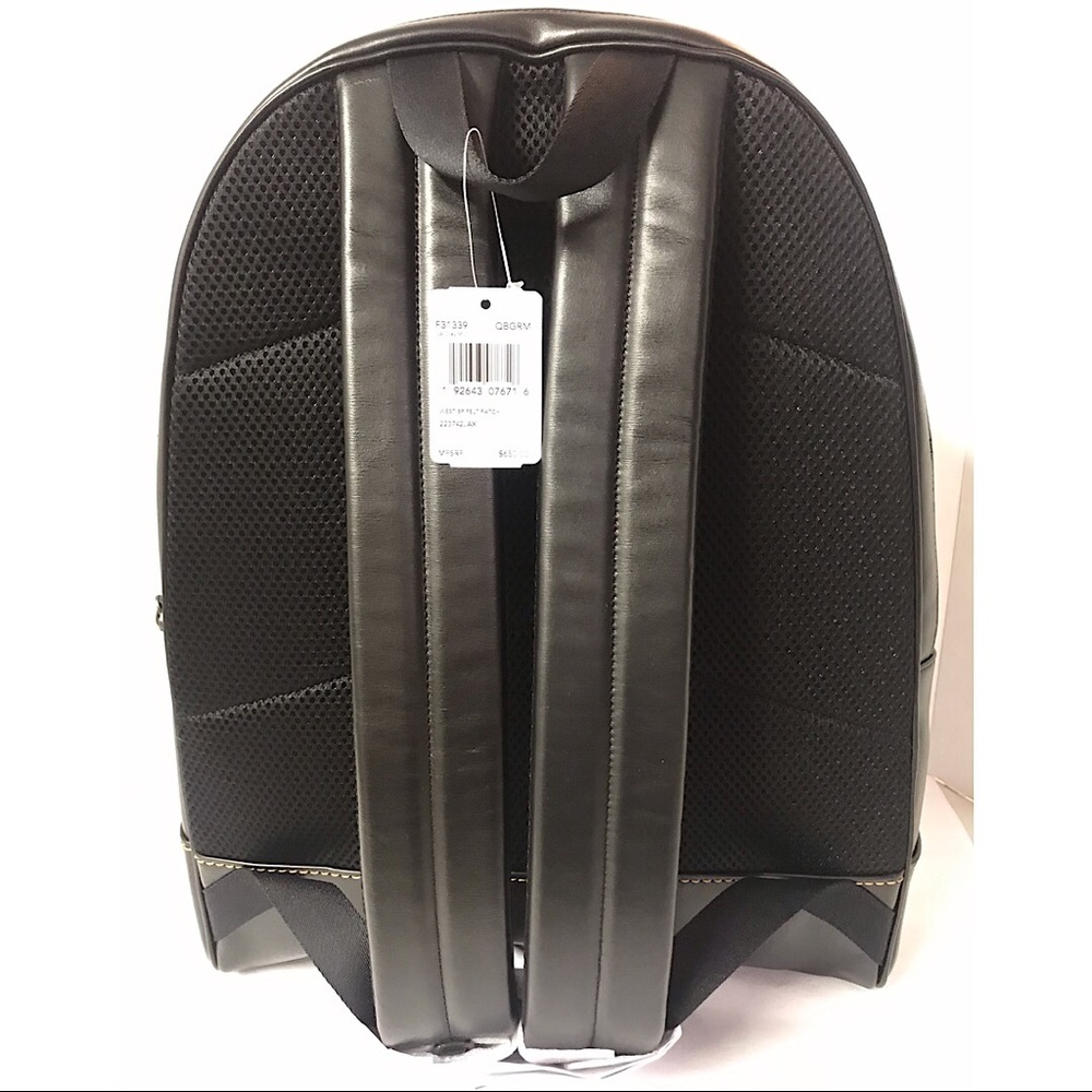 NWT Coach West Backpack W/ Military Patches $650 - Picture 3 of 4